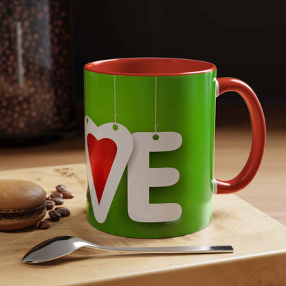 Love Accent Mug (11 & 15oz)