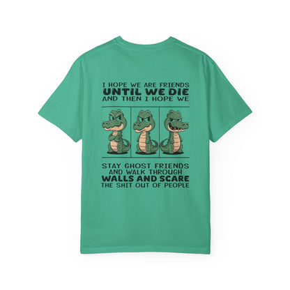 Ghost Friends T-Shirt | Unisex, Funny Graphic Tee, Gift for Friends, Halloween Apparel, Casual Wear