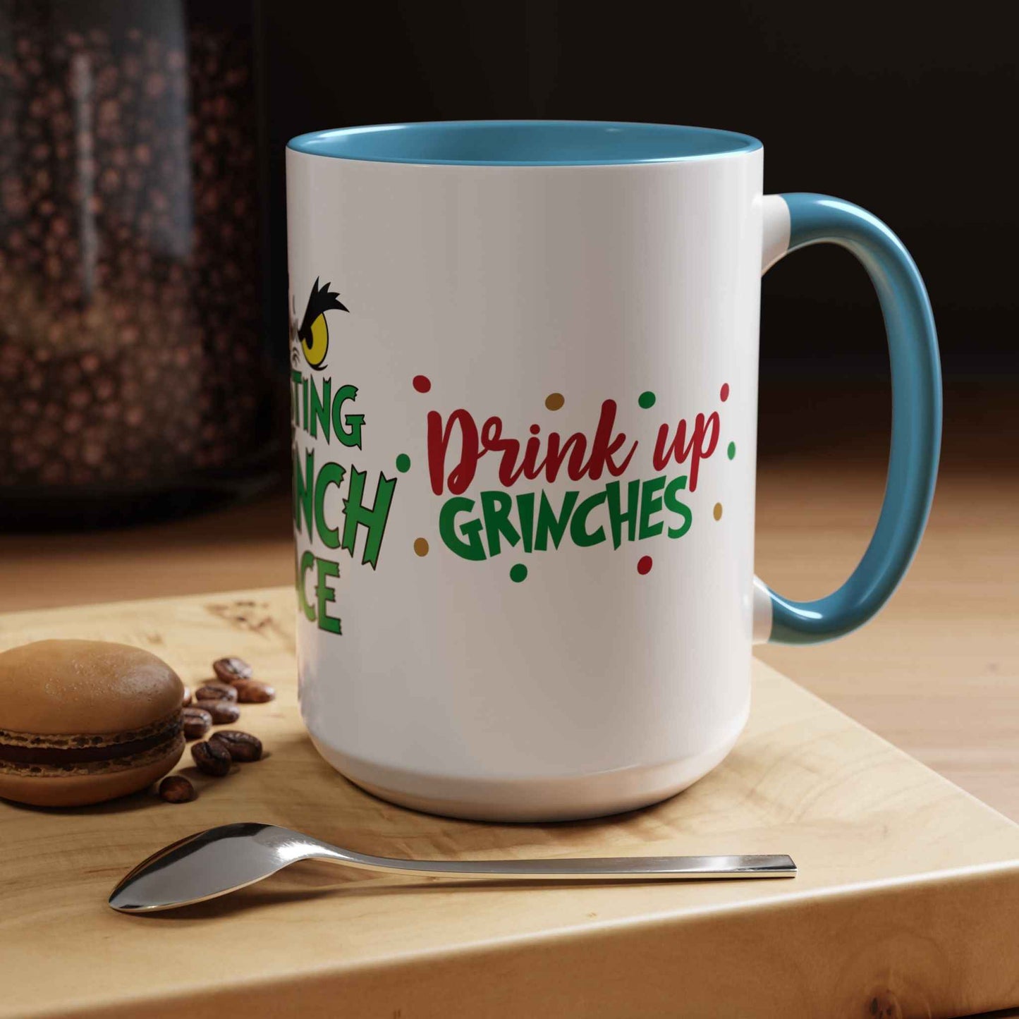 Fun Holiday Cheer Grinch Coffee Mug