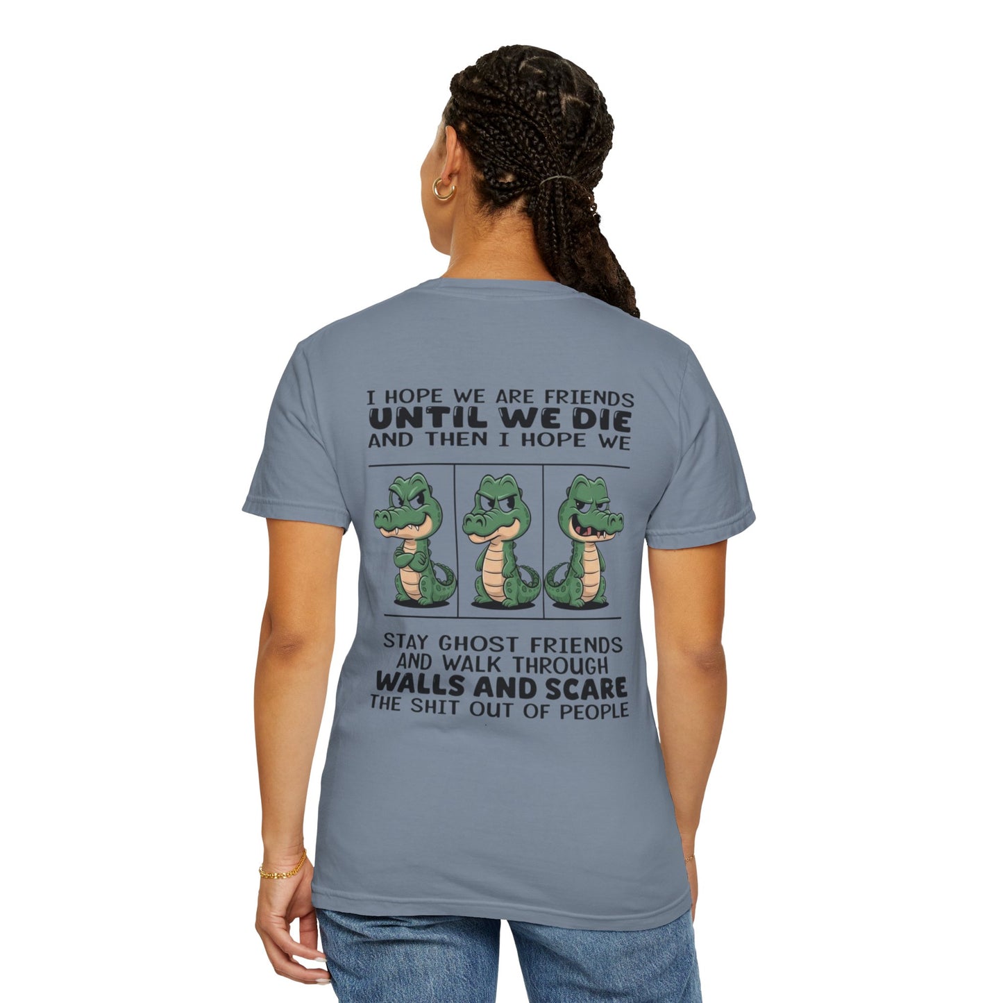 Ghost Friends T-Shirt | Unisex, Funny Graphic Tee, Gift for Friends, Halloween Apparel, Casual Wear