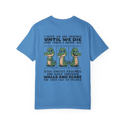 Ghost Friends T-Shirt | Unisex, Funny Graphic Tee, Gift for Friends, Halloween Apparel, Casual Wear