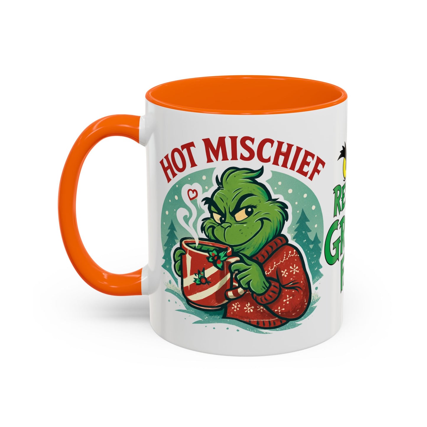Fun Holiday Cheer Grinch Coffee Mug