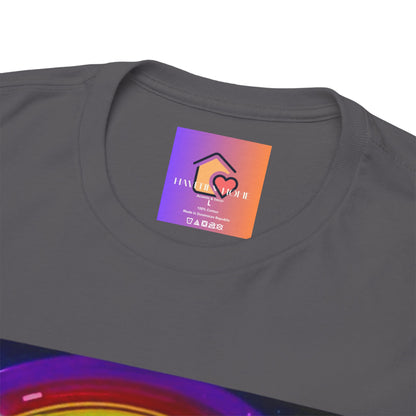 Skull Tee - Bright & Colorful Butterfly Design