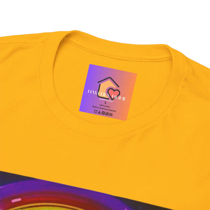 Skull Tee - Bright & Colorful Butterfly Design