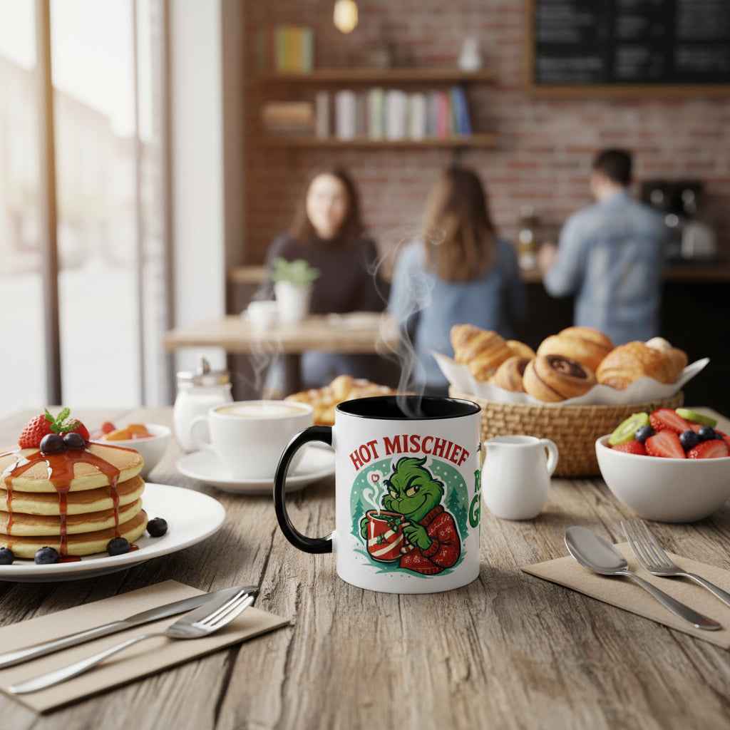 Fun Holiday Cheer Grinch Coffee Mug