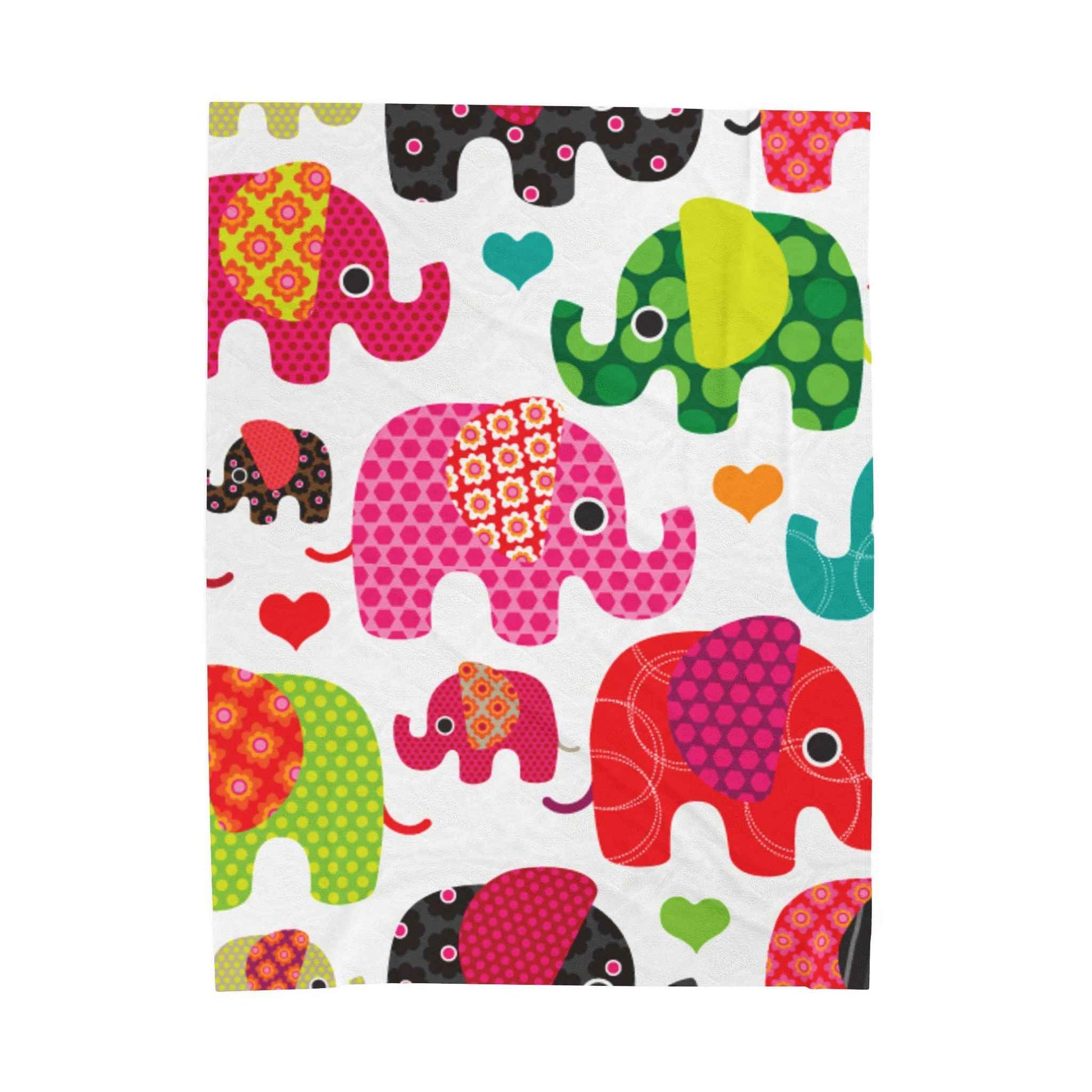 Elephant Plush Blanket | Nursery Decor | Baby Shower Gift
