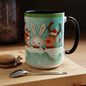 Festive Animal Friends Coffee Mug - Winter Holiday Theme