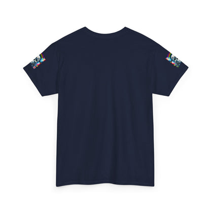 Skull Tee - Bright & Colorful Butterfly Design