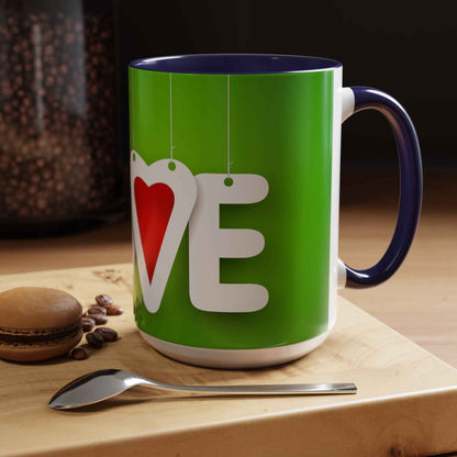 Love Accent Mug (11 & 15oz)