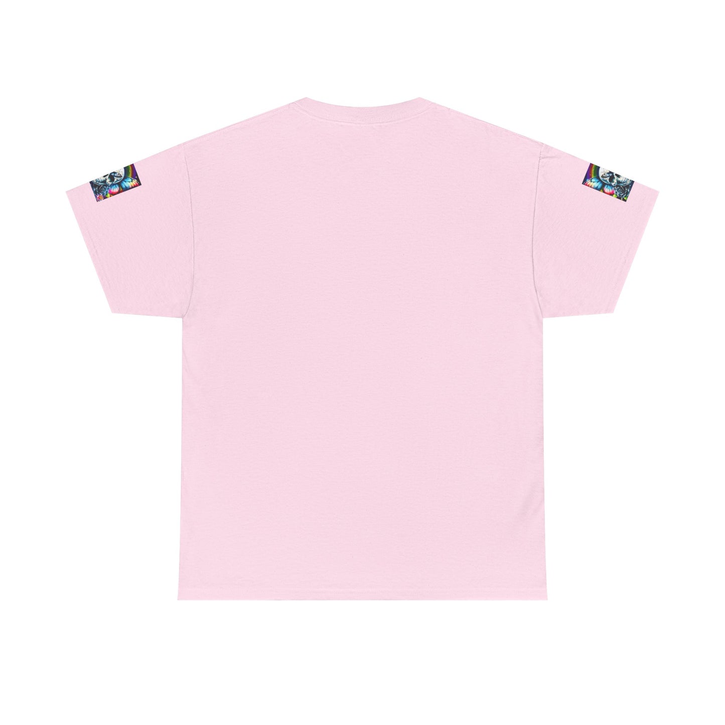 Skull Tee - Bright & Colorful Butterfly Design