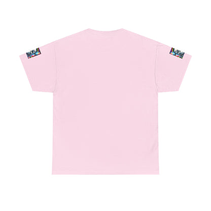 Skull Tee - Bright & Colorful Butterfly Design