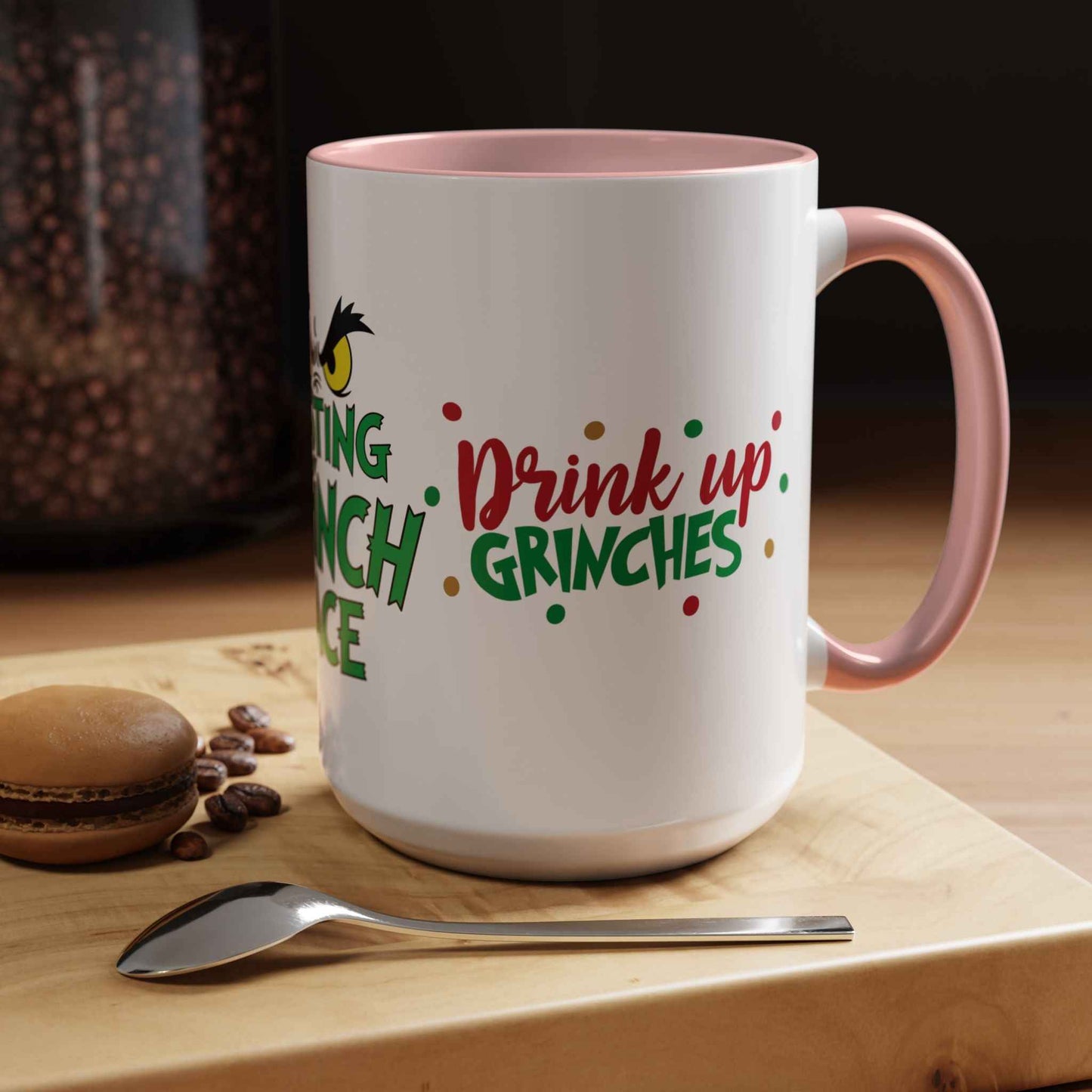 Fun Holiday Cheer Grinch Coffee Mug