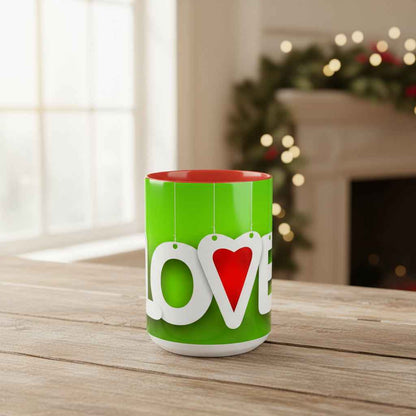 Love Accent Mug (11 & 15oz)