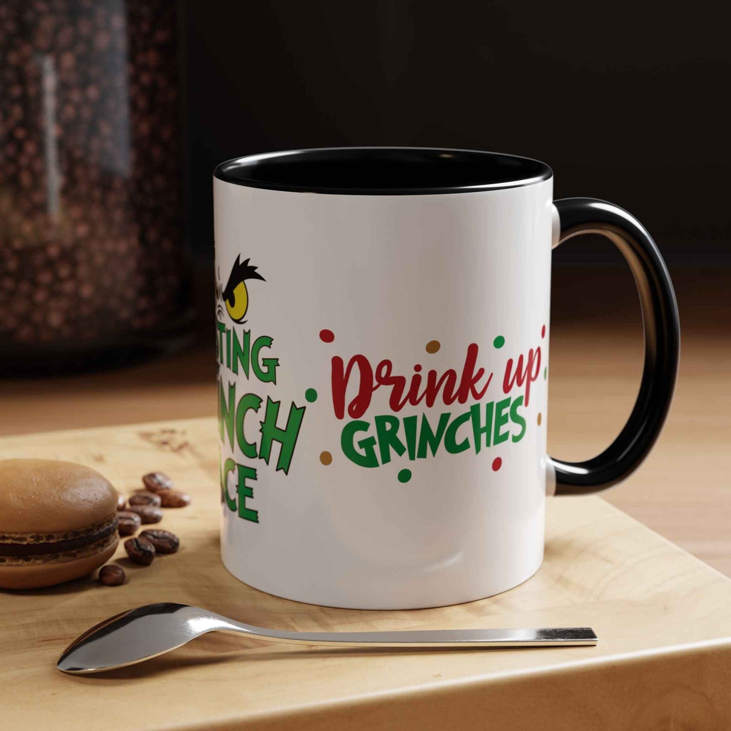 Fun Holiday Cheer Grinch Coffee Mug