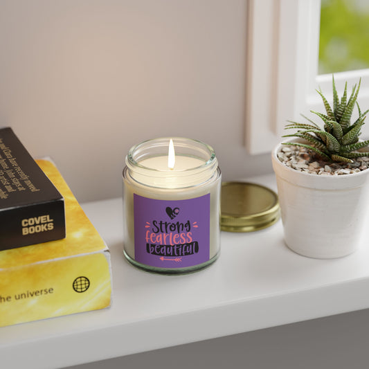 Strong, Fearless, Beautiful Scented Candles