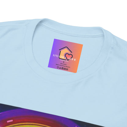 Skull Tee - Bright & Colorful Butterfly Design