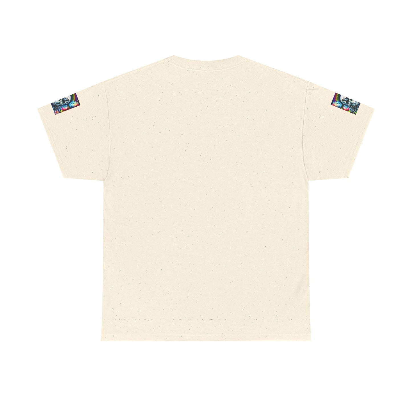 Skull Tee - Bright & Colorful Butterfly Design