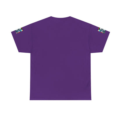 Skull Tee - Bright & Colorful Butterfly Design