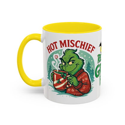 Fun Holiday Cheer Grinch Coffee Mug