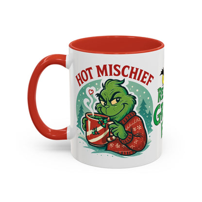 Fun Holiday Cheer Grinch Coffee Mug