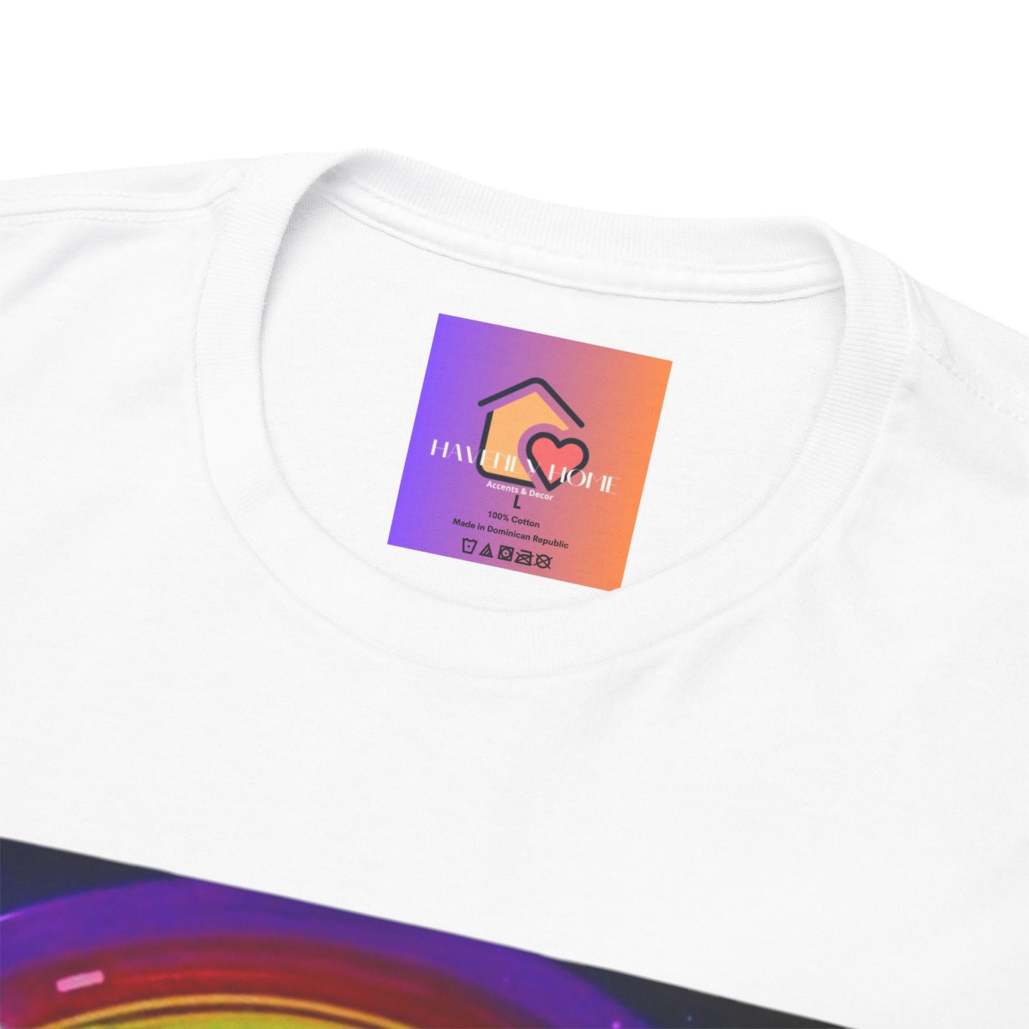 Skull Tee - Bright & Colorful Butterfly Design