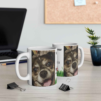 Memorial Pet Mug - Forever in Our Hearts 11oz