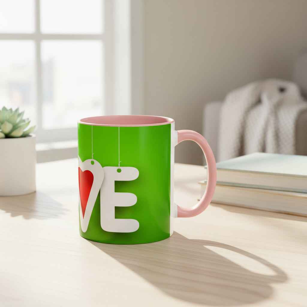 Love Accent Mug (11 & 15oz)