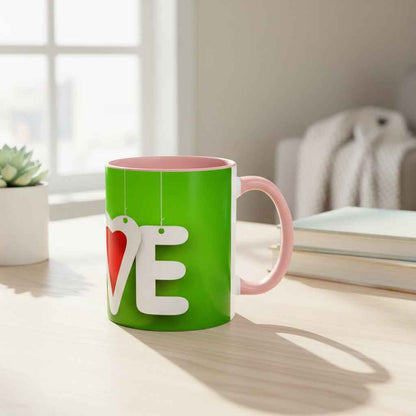 Love Accent Mug (11 & 15oz)