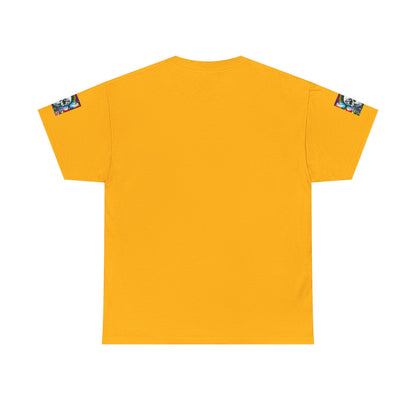Skull Tee - Bright & Colorful Butterfly Design