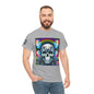 Skull Tee - Bright & Colorful Butterfly Design