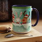 Festive Animal Friends Coffee Mug - Winter Holiday Theme