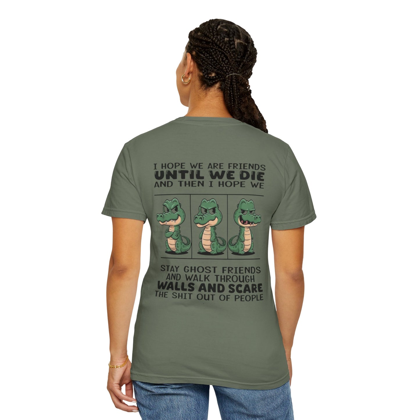 Ghost Friends T-Shirt | Unisex, Funny Graphic Tee, Gift for Friends, Halloween Apparel, Casual Wear