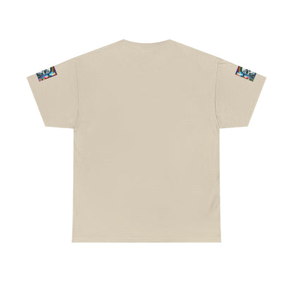 Skull Tee - Bright & Colorful Butterfly Design