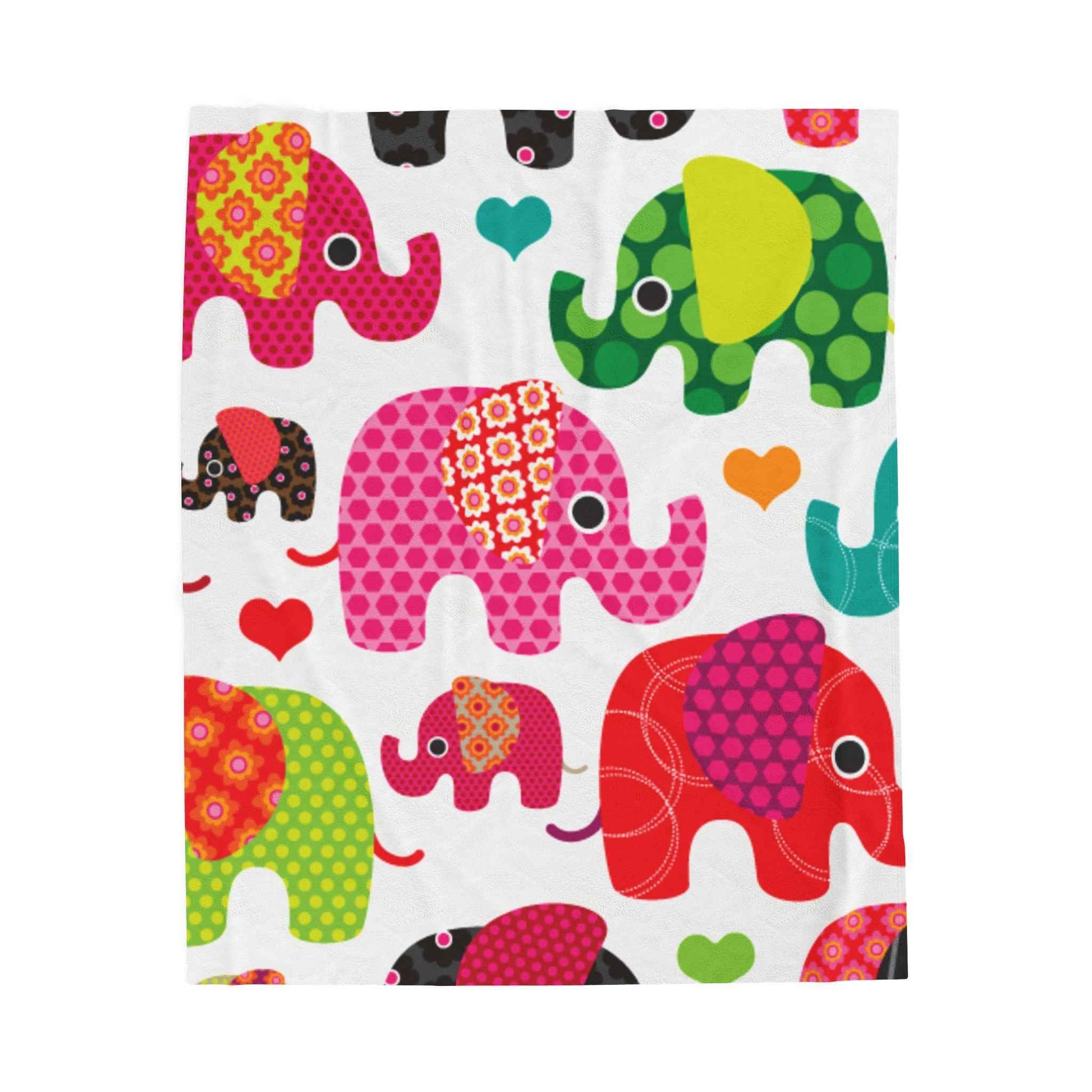 Elephant Plush Blanket | Nursery Decor | Baby Shower Gift