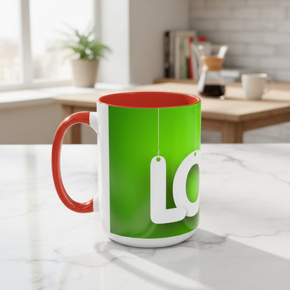 Love Accent Mug (11 & 15oz)