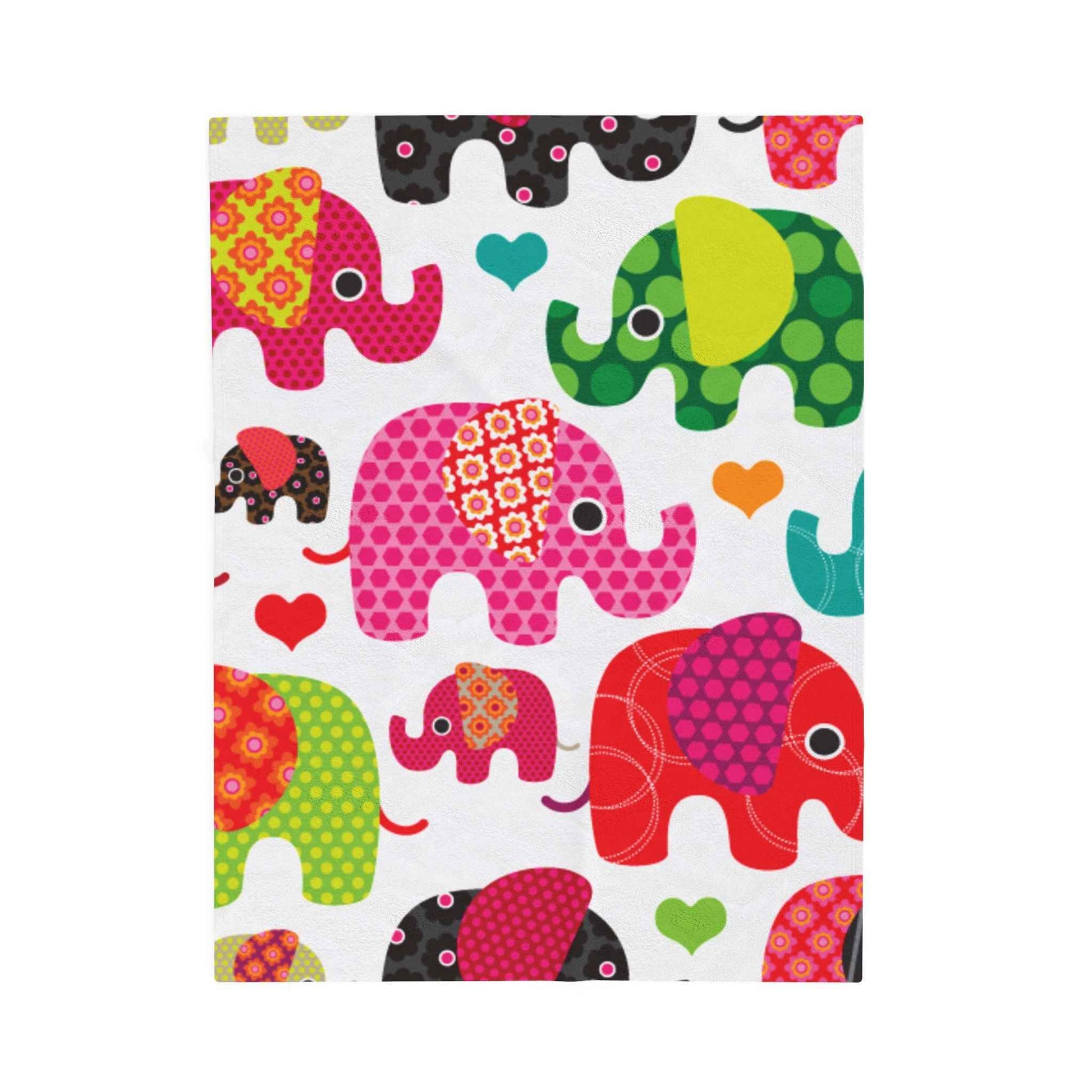 Elephant Plush Blanket | Nursery Decor | Baby Shower Gift