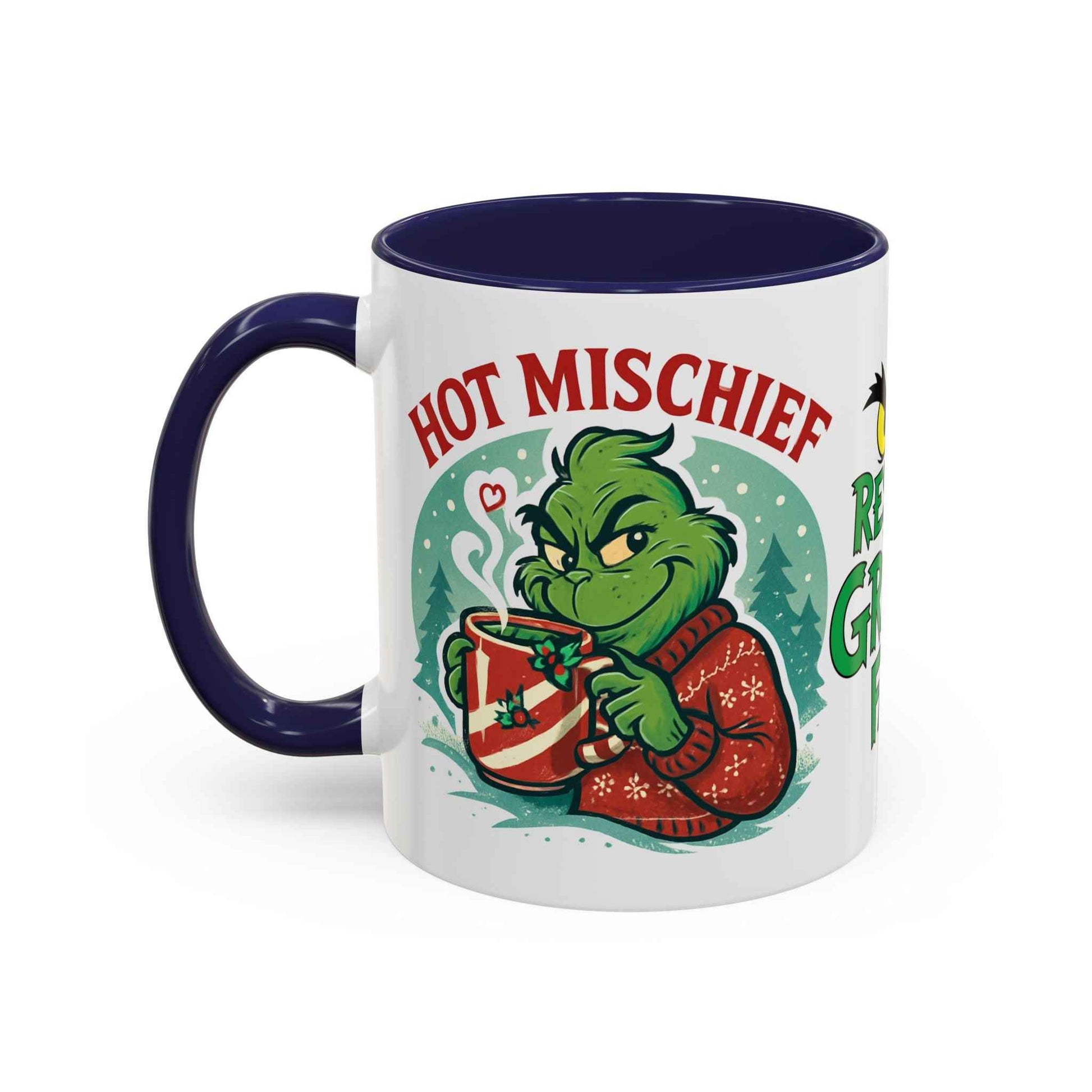 Fun Holiday Cheer Grinch Coffee Mug
