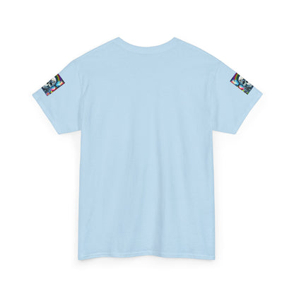 Skull Tee - Bright & Colorful Butterfly Design