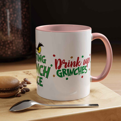 Fun Holiday Cheer Grinch Coffee Mug