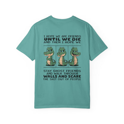 Ghost Friends T-Shirt | Unisex, Funny Graphic Tee, Gift for Friends, Halloween Apparel, Casual Wear