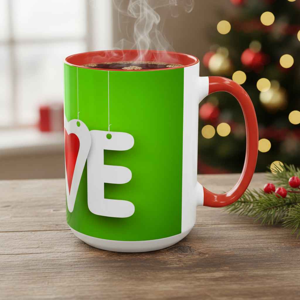 Love Accent Mug (11 & 15oz)