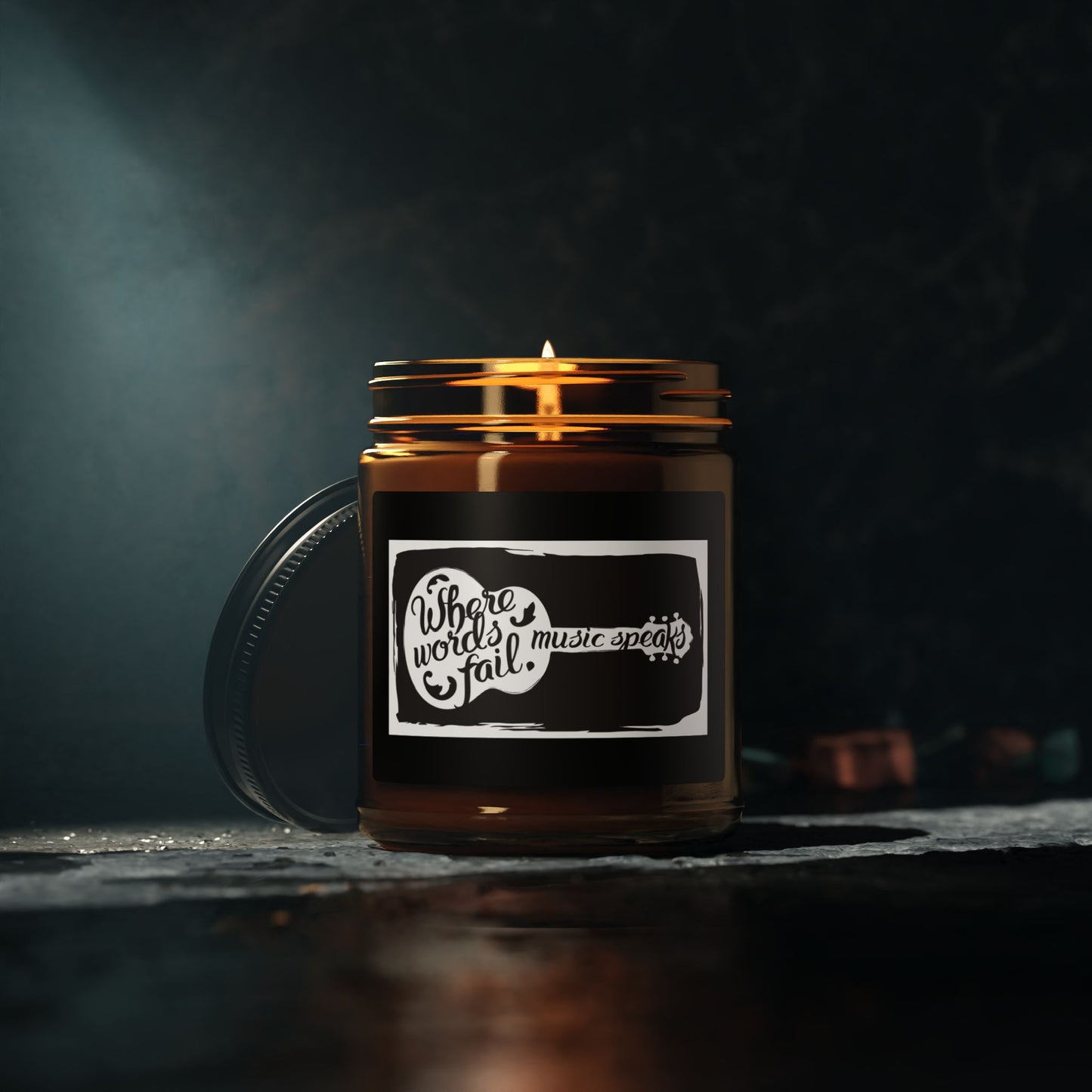 Where Words Fail - Music Speaks | Scented Soy Wax Candles