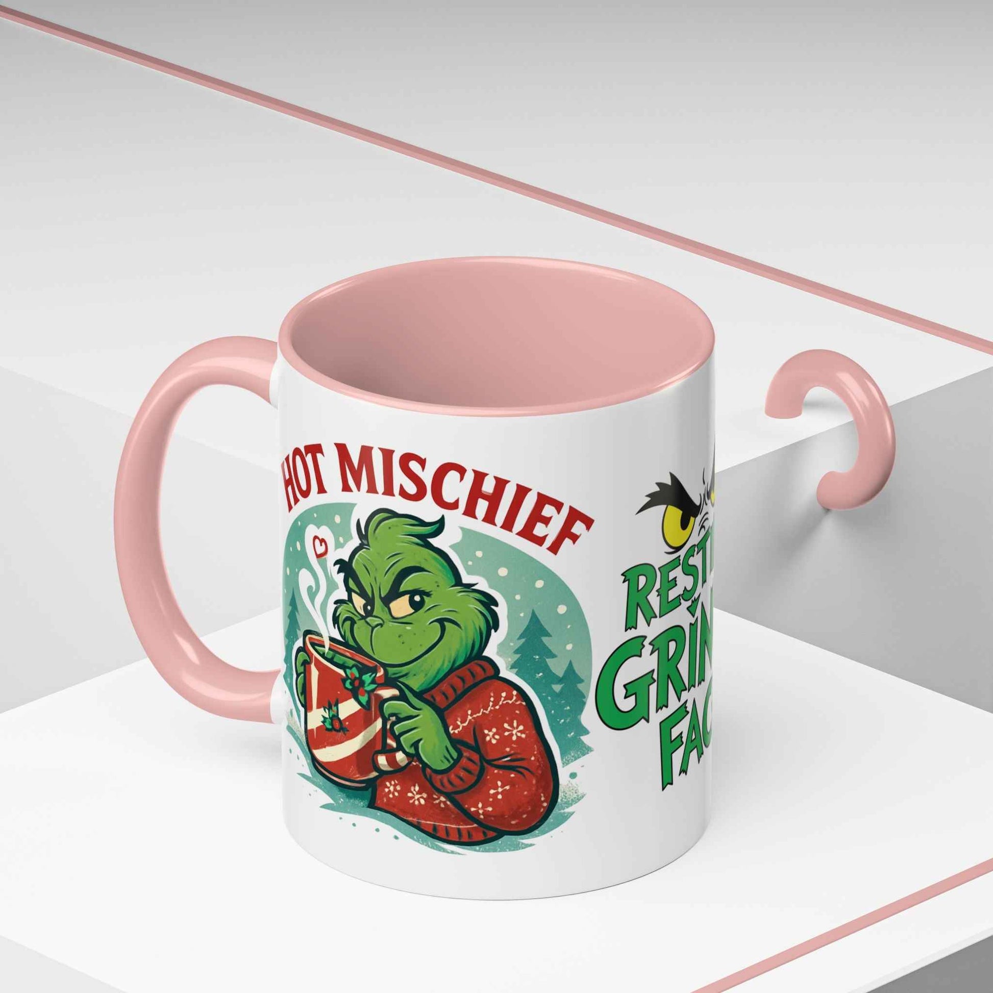 Fun Holiday Cheer Grinch Coffee Mug