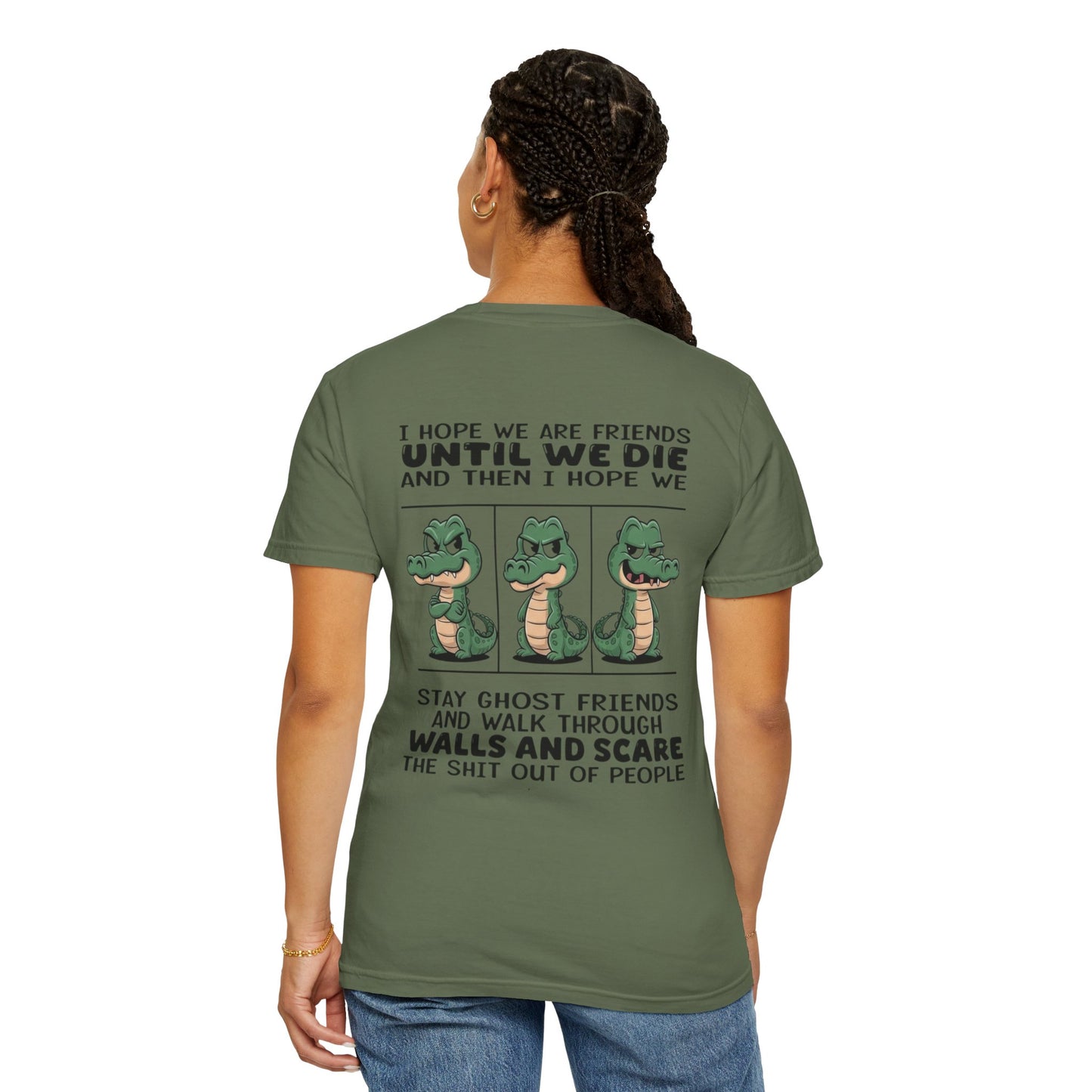 Ghost Friends T-Shirt | Unisex, Funny Graphic Tee, Gift for Friends, Halloween Apparel, Casual Wear