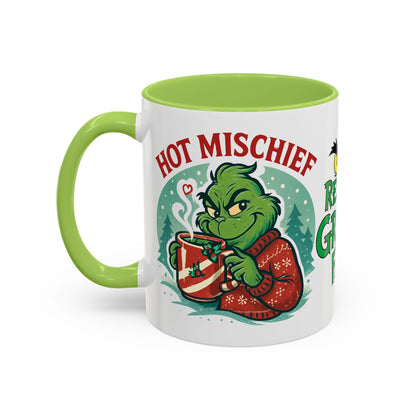 Fun Holiday Cheer Grinch Coffee Mug