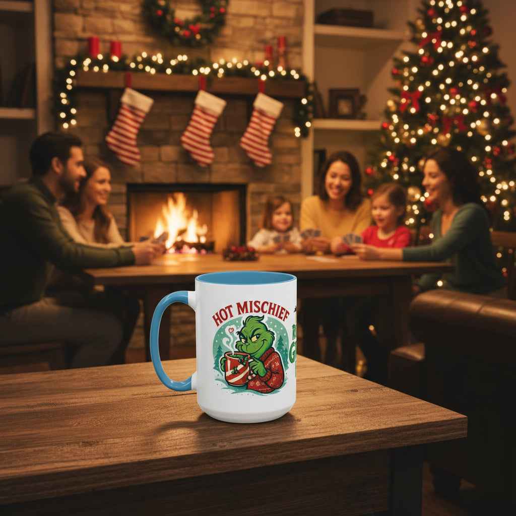 Fun Holiday Cheer Grinch Coffee Mug