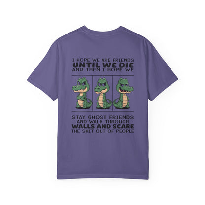 Ghost Friends T-Shirt | Unisex, Funny Graphic Tee, Gift for Friends, Halloween Apparel, Casual Wear