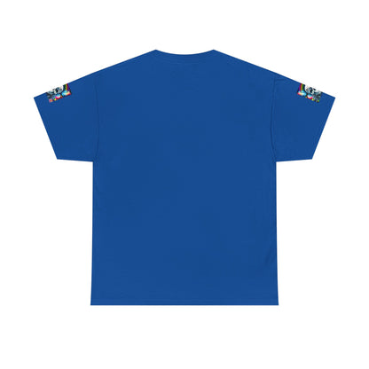Skull Tee - Bright & Colorful Butterfly Design