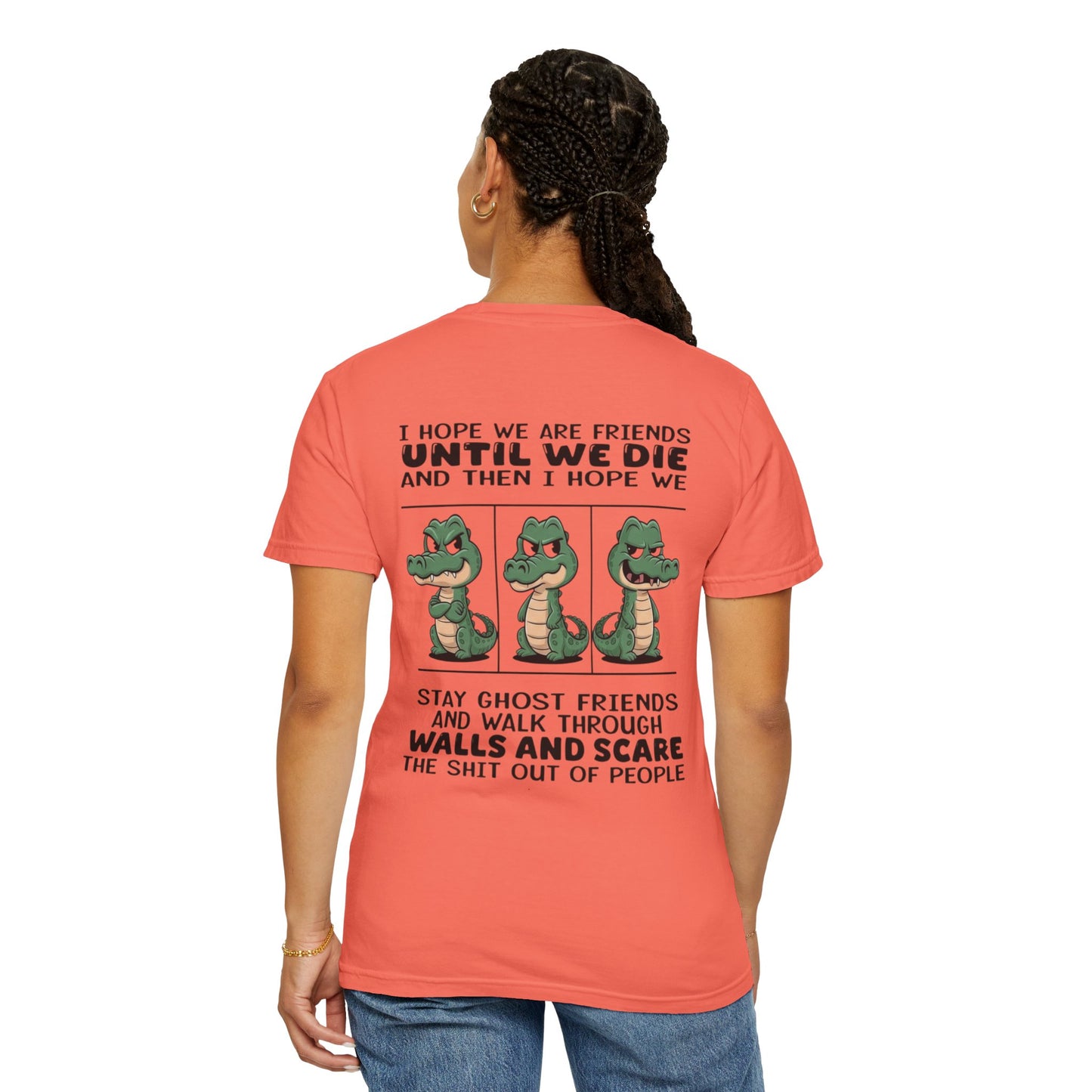 Ghost Friends T-Shirt | Unisex, Funny Graphic Tee, Gift for Friends, Halloween Apparel, Casual Wear