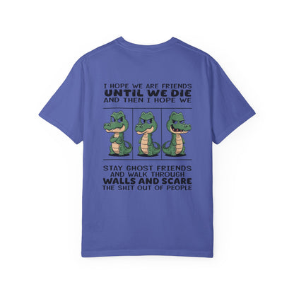 Ghost Friends T-Shirt | Unisex, Funny Graphic Tee, Gift for Friends, Halloween Apparel, Casual Wear